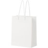 Sac en papier 170 g/m2 intégra fait à la main avec poignées en plastique, taille moyenne