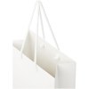 Sac en papier 170 g/m2 intégra fait à la main avec poignées en plastique, taille moyenne