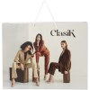 Sac en papier 170 g/m2 integra fait à la main avec poignées en plastique, XXL