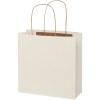 Sac en papier fabriqué à partir d déchets agricoles 150 g/m2 avec poignées torsadées, petite taille
