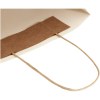 Sac en papier fabriqué à partir d déchets agricoles 150 g/m2 avec poignées torsadées, petite taille