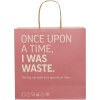 Sac en papier fabriqué à partir de déchets agricoles 150 g/m2 avec poignées torsadées, XL