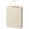 Sac en papier fabriqué à partir de déchets agricoles 150 g/m2 avec poignées torsadées, XXL