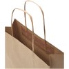 Sac en papier Kraft 120 g/m2avec poignées torsadées, petite taille