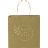 Sac en papier Kraft 120 g/m2avec poignées torsadées, petite taille