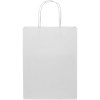 Sac en papier Kraft 120 g/m2 avec poignées torsadées, taille moyenne