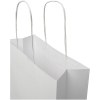 Sac en papier Kraft 120 g/m2 avec poignées torsadées, taille moyenne