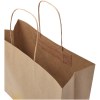 Sac en papier Kraft 120 g/m2avec poignées torsadées, grande taille