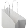 Sac en papier Kraft 120 g/m2avec poignées torsadées, grande taille