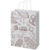 Sac en papier Kraft 120 g/m2avec poignées torsadées, XXL