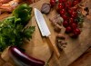 Couteau santoku 'Alta', bambou