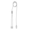 CABLONG - Câble de charge 2 en 1 long