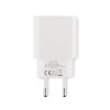 PLUGME - Chargeur USB 20W 2 ports, prise EU