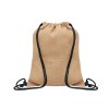 FUKURO - Sac à cordon en jute