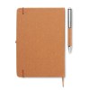 ELEGANOTE - Carnet en cuir recyclé et stylo