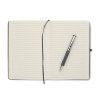 ELEGANOTE - Carnet en cuir recyclé et stylo