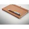 ELEGANOTE - Carnet en cuir recyclé et stylo