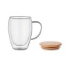 TIROL - Mug en verre double paroi 350ml
