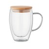 TIROL - Mug en verre double paroi 350ml