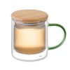 FARBI - Mug en verre double paroi 300ml