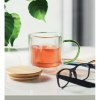 FARBI - Mug en verre double paroi 300ml