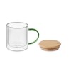 FARBI - Mug en verre double paroi 300ml