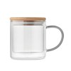 FARBI - Mug en verre double paroi 300ml
