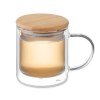 FARBI - Mug en verre double paroi 300ml