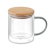 FARBI - Mug en verre double paroi 300ml