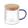 FARBI - Mug en verre double paroi 300ml