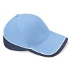 Casquette bicolore 5 pans
