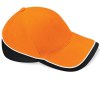 Casquette bicolore 5 pans