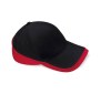 Casquette bicolore 5 pans