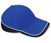 Casquette bicolore 5 pans