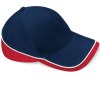 Casquette bicolore 5 pans