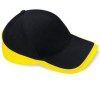 Casquette bicolore 5 pans