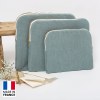 Housse ordinateur 15P en lin Pol & Rosa