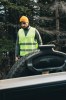 Gilet haute visibilité de signalisation en rPET GRS