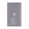 Powerbank 4000mAh en plastique recyclé/aluminium RCS