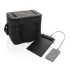 Sac isotherme avec panneau solaire 5W en rPET AWARE™ Pedro