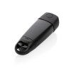 Torche rechargeable par USB avec manivelle en plastique RCS