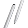 Stylo en aluminium recyclé certifié RCS avec stylet Kymi