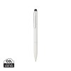 Stylo en aluminium recyclé certifié RCS avec stylet Kymi