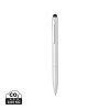Stylo en aluminium recyclé certifié RCS avec stylet Kymi