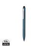 Stylo en aluminium recyclé certifié RCS avec stylet Kymi