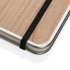 Carnet A5 couverture imprimé bois Treeline