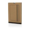 Cahier A5 en kraft recyclé et papier de verre Craftstone