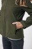 Veste femme soft shell en polyester recyclé Iqoniq Makalu