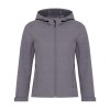 Veste femme soft shell en polyester recyclé Iqoniq Makalu