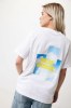 T-shirt coupe décontractée en coton recyclé Iqoniq Kakadu